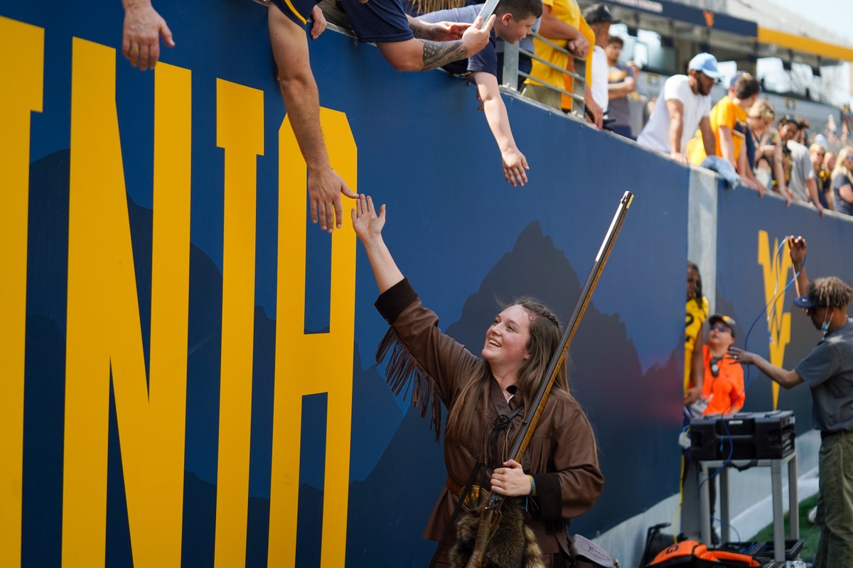 Yesterday, Mary Roush became the youngest Mountaineer Mascot ever! 🤗 

Learn more about our 68th <a href="/WVUMascot/">Cade Kincaid, 71st Mountaineer</a> at go.wvu.edu/NPioi
