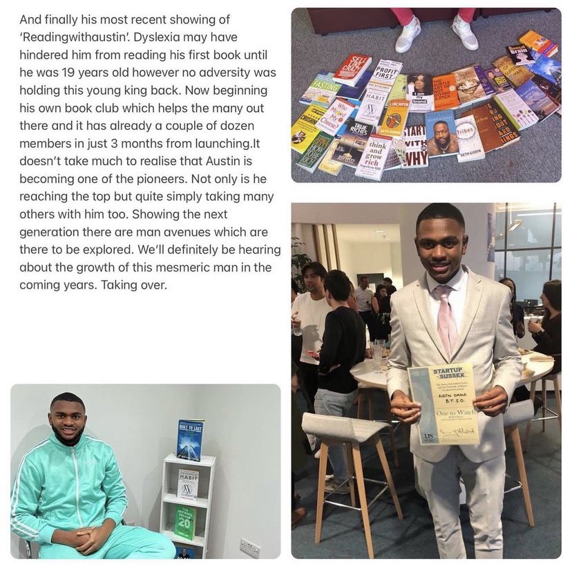 Austin Okolo. The youngest in charge.