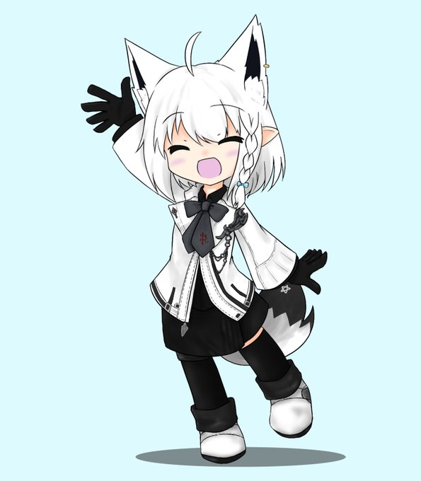 サイオンズ装備がとてもお似合いでしたので✨
 #絵フブキ 