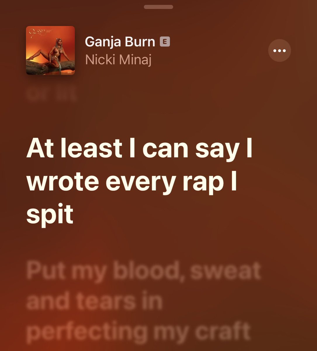 BeautyNBars's tweet photo. Guess who #wroteit? Nicki Minaj. https://t.co/qaZ8XCgmLY