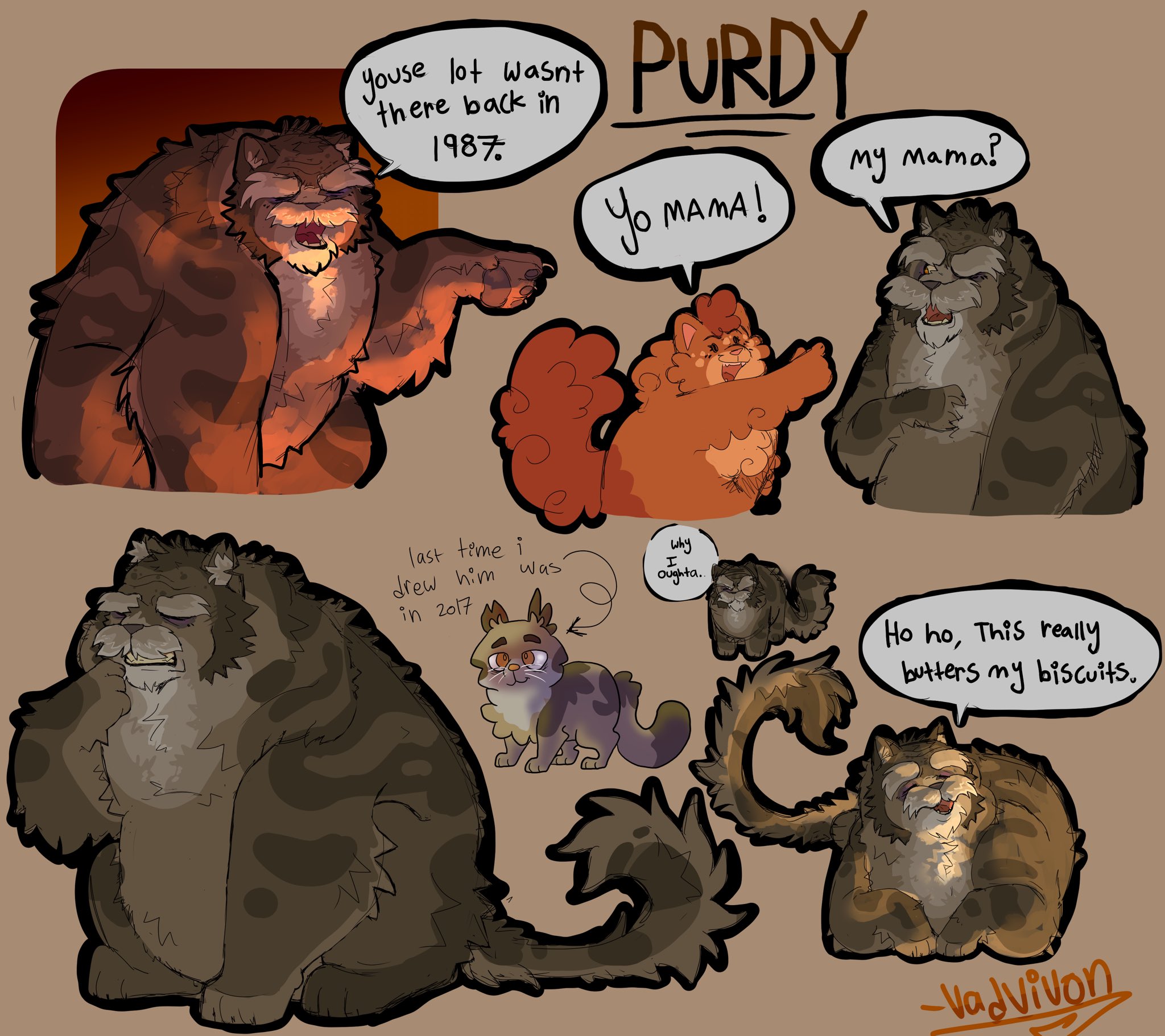MD characters but as warrior cats