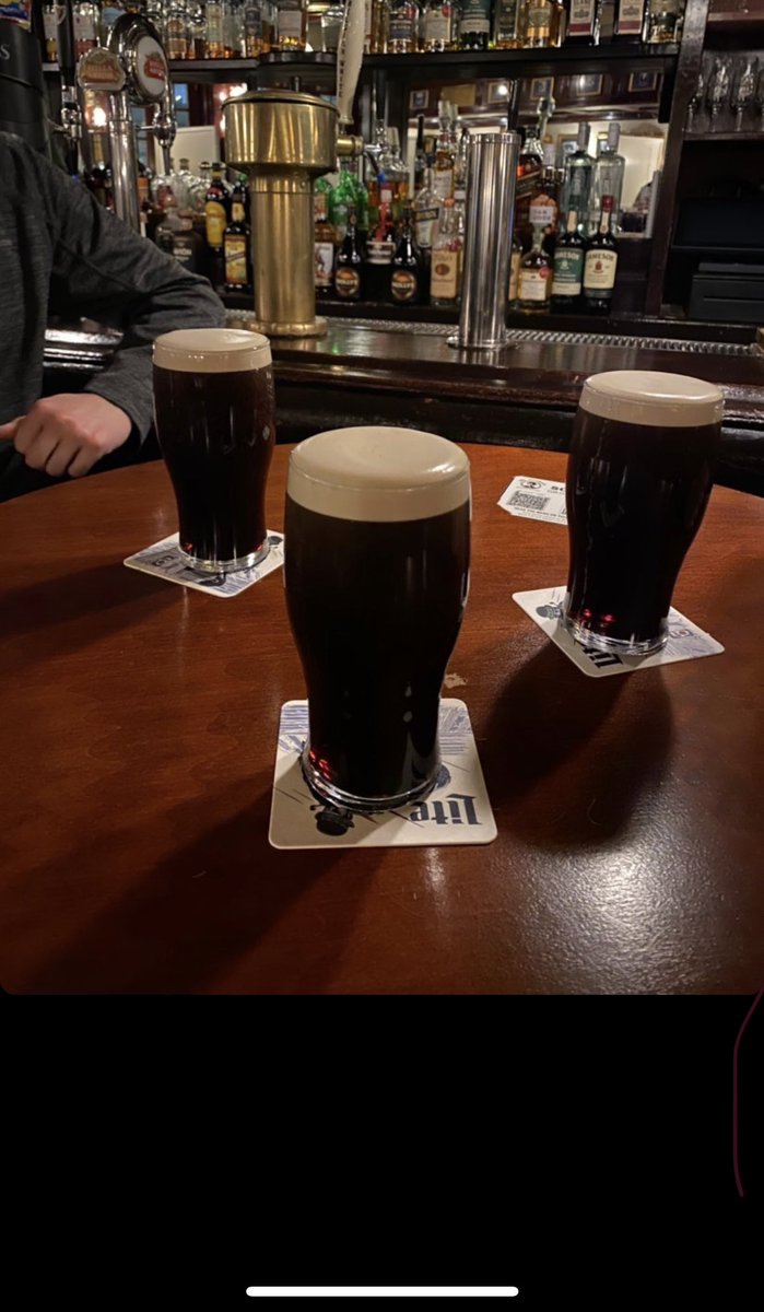 strong showing from the americans here 

mr dooley’s, boston