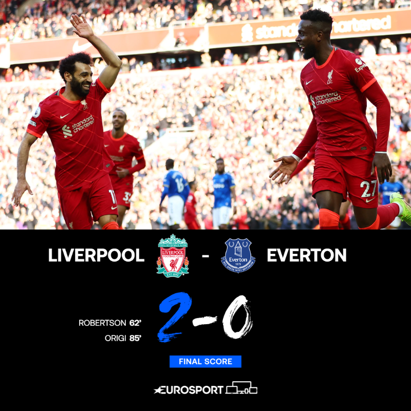 Liverpool beat Everton - Eurosport