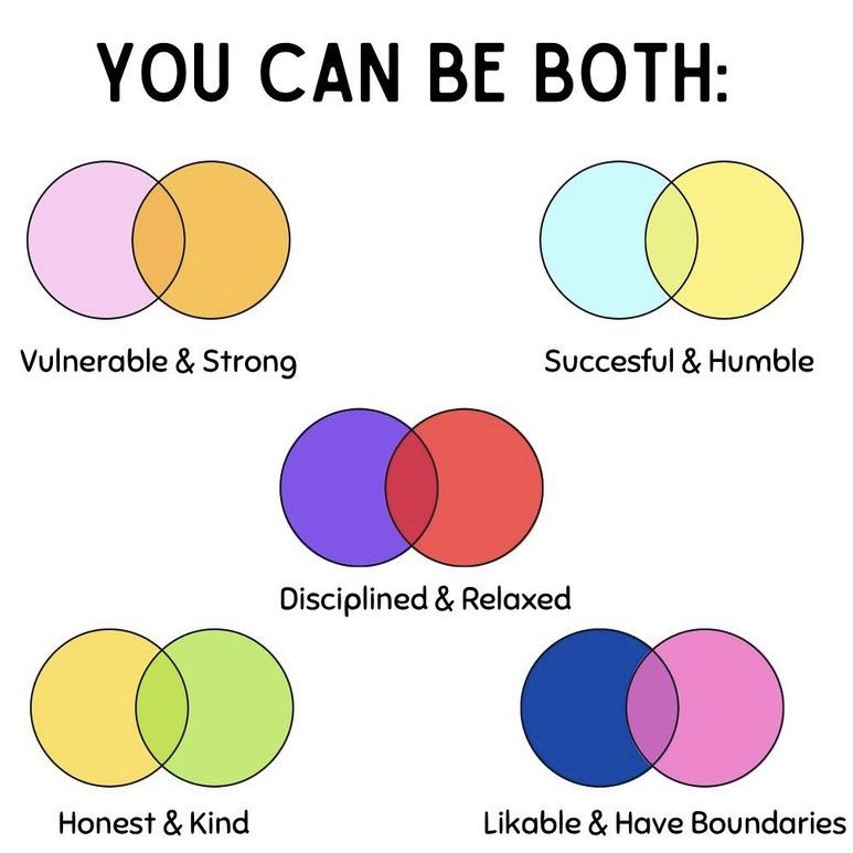 A reminder that you can be both ❤️