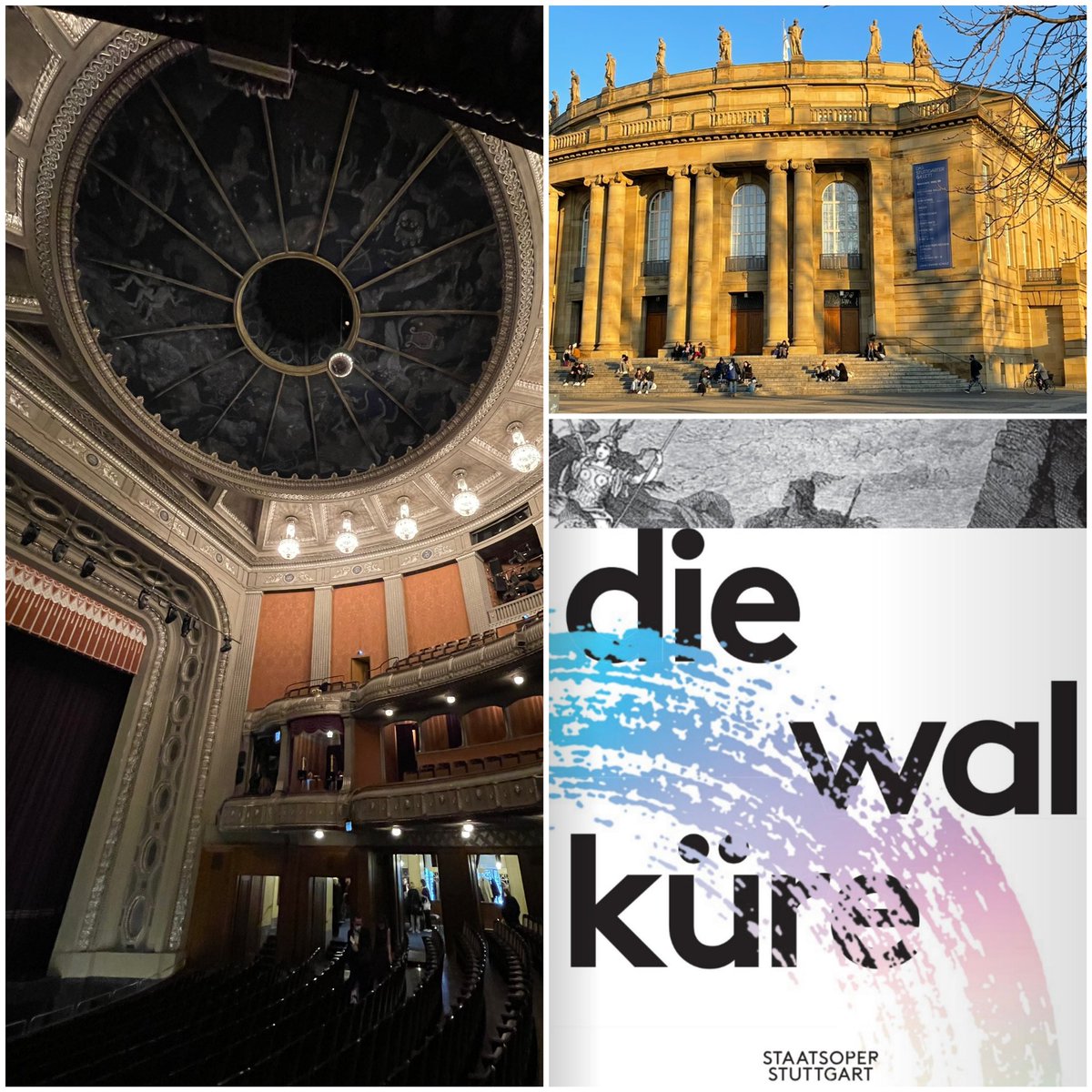»Die #Walküre« in der @oper_stuttgart 
Monumental!
Mit dem großartigen, herausragenden @corn_iusmeister ! Jeder könnte hören, weshalb er in #Bayreuth die Festspiele eröffnen wird.
#Stuttgart #CorneliusMeister #oper #richardwagner