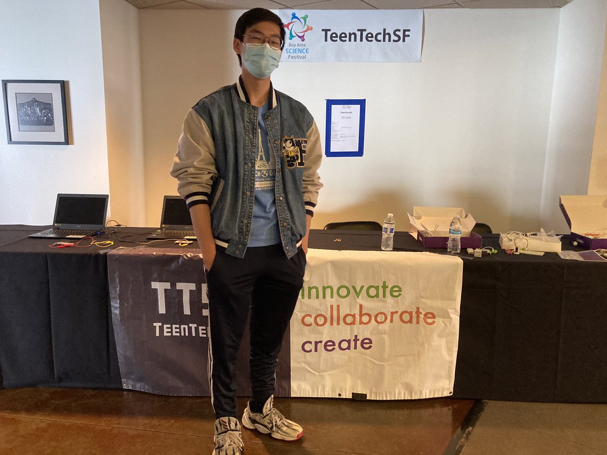 danielpanusa's tweet photo. @BayAreaSciFest is about to start! @teentechsf is ready to go :) https://t.co/cBOMfxuqJw