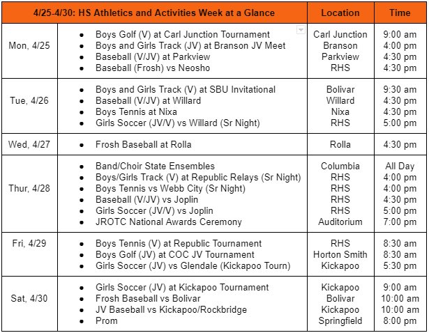 Republic High School tweet media