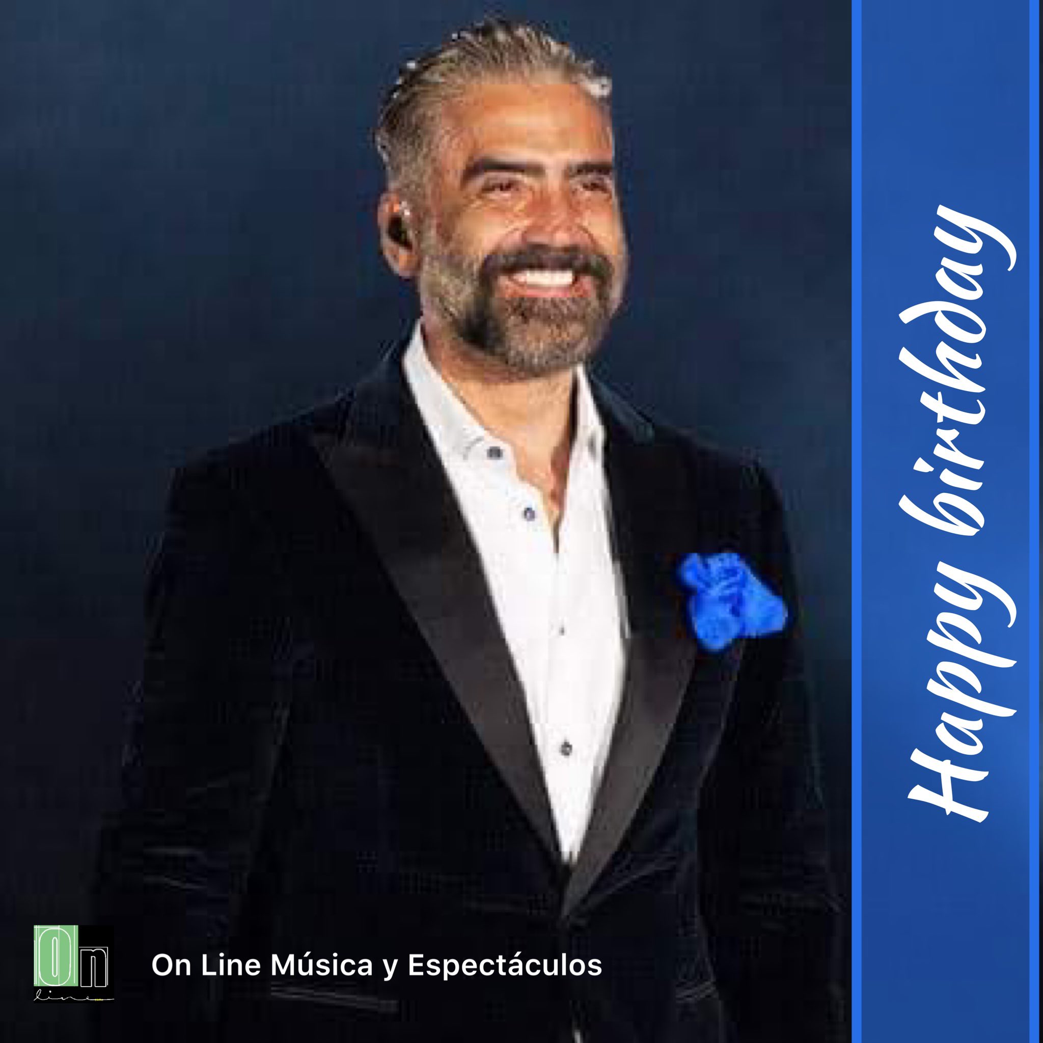 Happy birthday Alejandro Fernández     
