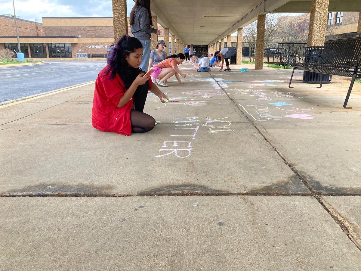 The side walk is looking great. Come help us make it even better! We’ll be here until 2:00.