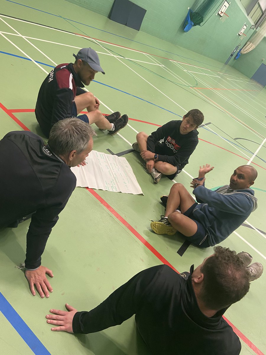 suffolkcricket's tweet photo. Enjoyable first day with our first ever ECB Core Coach cohort. Looking forward to the next 3 weeks.

#icoachcricket #corecoach https://t.co/UXMGrss3jk