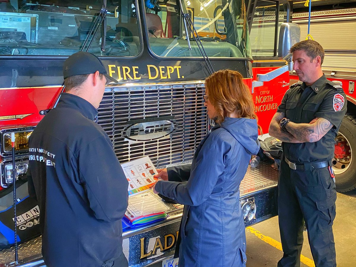 NVCFD honours April as AutismAcceptance Month!NVCFD along with other North Shore agencies received critical first responder autism training from our community resource partner-<a href="/canucksautism/">Canucks Autism Network</a> certified autism sensory kits are equipped, ready and riding on all of our fire apparatus