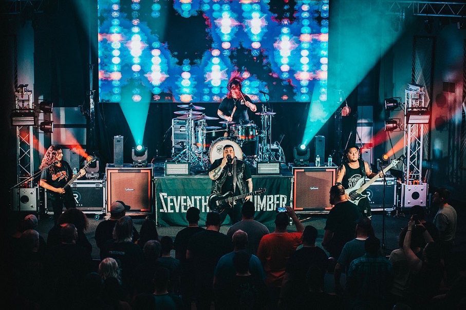 7thDaySlumber's tweet photo. We had a blast last night in Indianapolis BUT tonight we ROCK Sparta NC! @seventhdayslumber @decyferdownofficial @spokenofficial @amongstthegiants #DeathByAdmirationTour! Shout out to @getrefreshled for the amazing LED wall &amp; @childfundlive @childfund for the awesome partnerships https://t.co/m8WSFVYzxV