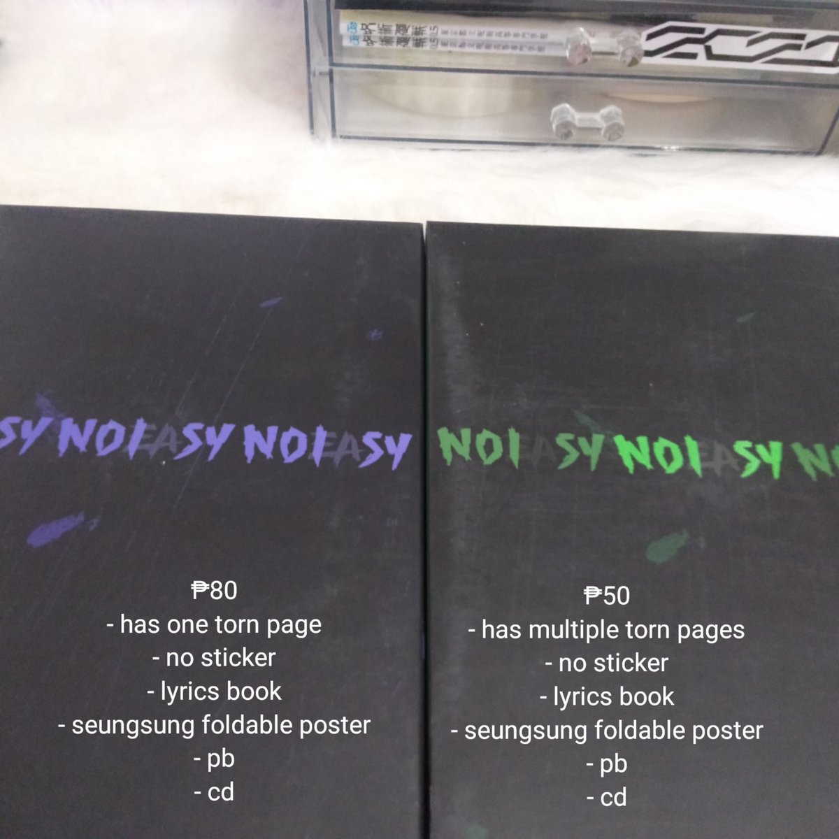 127cartz's tweet photo. ⊂ wts lfb ph ⊃ #127forsale 

↳ prices in pic
↳ payo

- rcbyt : https://t.co/OWutntOvIZ
- gcash ; direct ggx/sco jnt

[#] skz stray kids no easy unsealed album albums bang chan lee know changbin hyunjin han felix seungmin jeongin https://t.co/nYMbQDHc5r