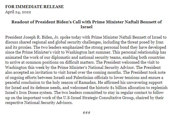 The First Couple (@thefirstcouple) on Twitter photo Per <a href="/WhiteHouse/">The White House</a>, <a href="/POTUS/">President Donald J. Trump</a> accepted an invitation to visit Israel over the coming months during a call with Israel Prime Minister Naftali Bennett this morning. Full readout of the call here: Per <a href="/WhiteHouse/">The White House</a>, <a href="/POTUS/">President Donald J. Trump</a> accepted an invitation to visit Israel over the coming months during a call with Israel Prime Minister Naftali Bennett this morning. Full readout of the call here: