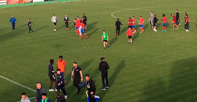 LaVozdeMazarron's tweet photo. #ÚLTIMAHORA | La derrota por la mínima contra el UCAM FC y la victoria en el último minuto del CD Bala Azul deja a los mazarroneros sin opciones en la última jornada.