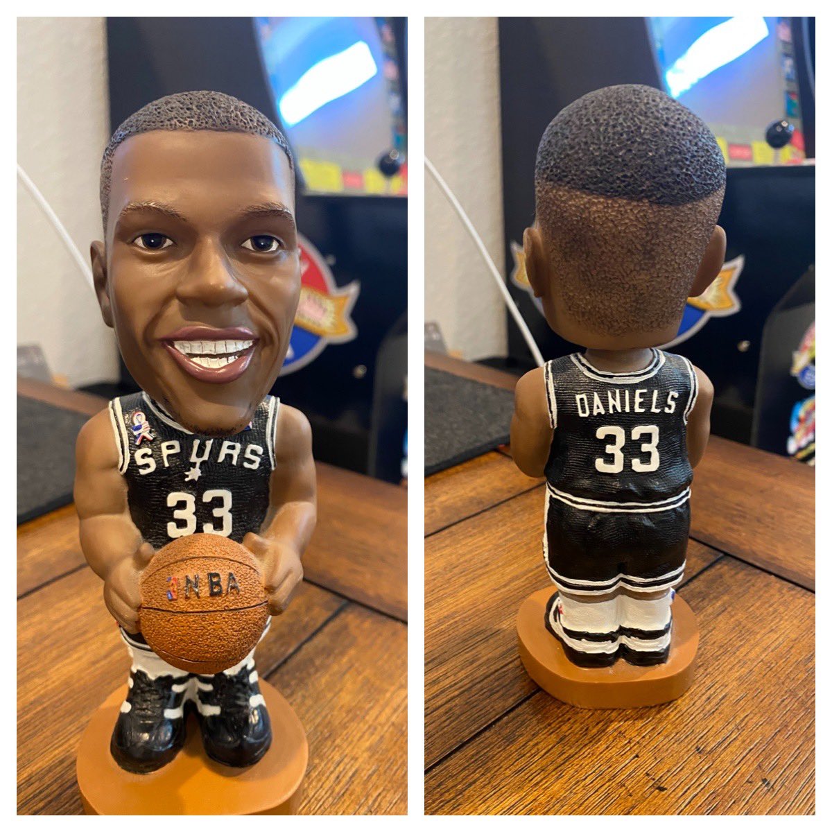 SebastianAMacia's tweet photo. Soliel scored an awesome find this weekend!!! Shoutout to my man @adaniels33 and who remembers #bodysolutions ???? #gospursgo https://t.co/TTM7iUk90p