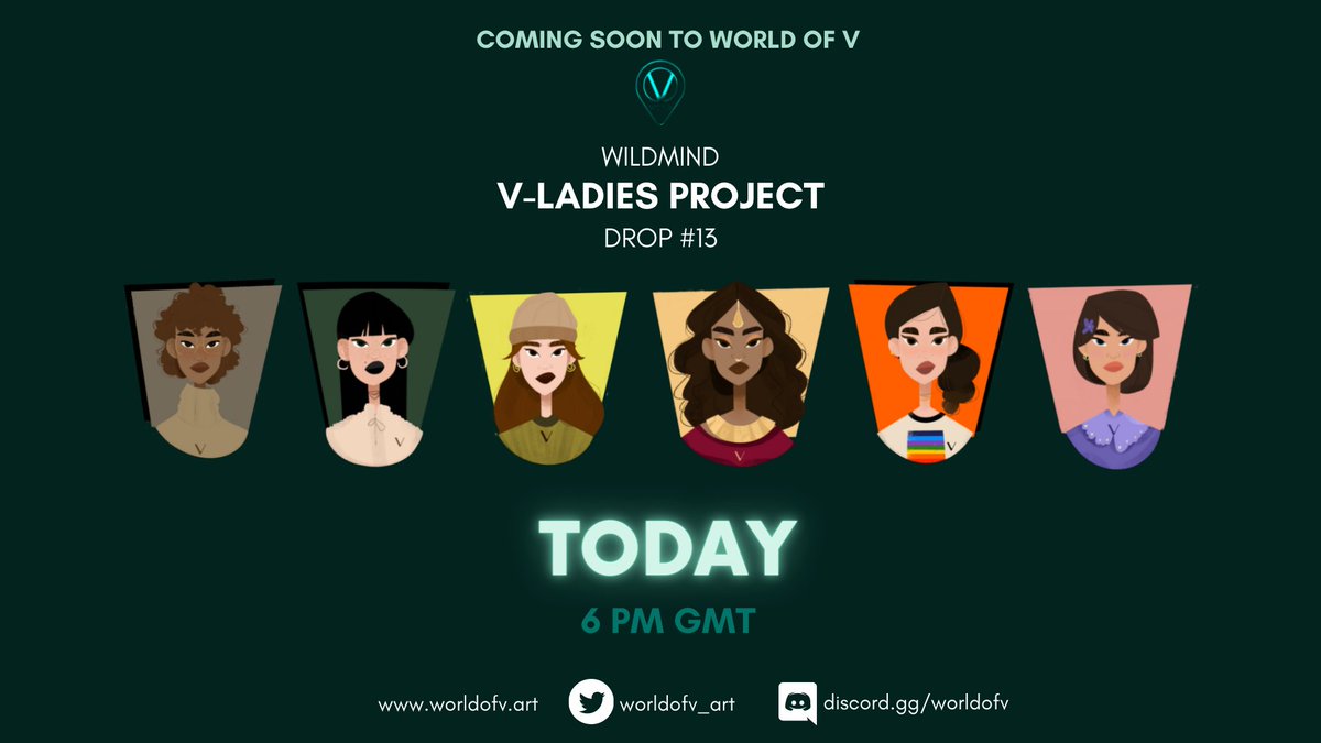 WildMind_art's tweet photo. In less than half an hour the new ladies will be LIVE! 💣
Come onnnn 🔥

DROP #13 - 6 PM GMT 
@worldofv_art 

#VNFT #VeChain #VeFam $VET https://t.co/VTziY0VTf7