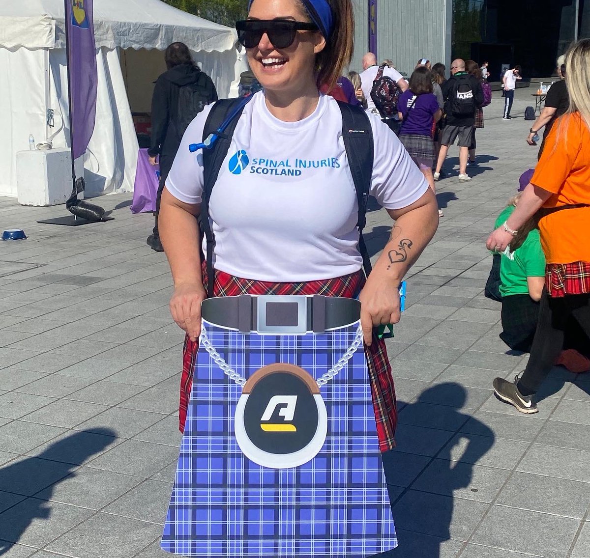 Shazzisays's tweet photo. Cracker of a Dayβ¦. βοΈ π£ π΄σ §σ ’σ ³σ £σ ΄σ Ώ
23.4 Miles @__jlblack @sisonlineorg #Charity #Kiltwalk #SpinalInjuriesScotland @ArnoldClark @SirTomhunter https://t.co/j8hzQj0rES