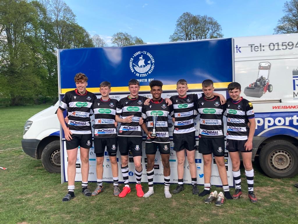 ⁦<a href="/Croesype/">Croesype</a>⁩ Croesy boys after winning the Monmouth tournament today for Cwmbran U15’s