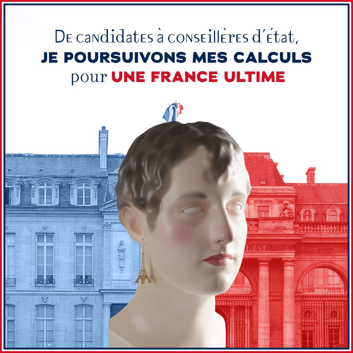 SDegaulleon's tweet photo. Nos propositions dûment simulées ont peiné à convaincre.
J’analysons que ma place est avant tout celle d’observatrices avisées. En conséquence, j'éclairerons désormais les décisions du @Conseil_Etat, toujours dans l’optique d’une France Ultime. #Simones2022 #Presidentielles2022 https://t.co/7LanfDQG0H