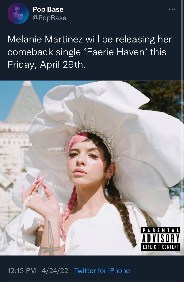 melspurgatory's tweet photo. MELANIE MARTINEZ IS FINALLY COMING https://t.co/sEBCdpvJnm