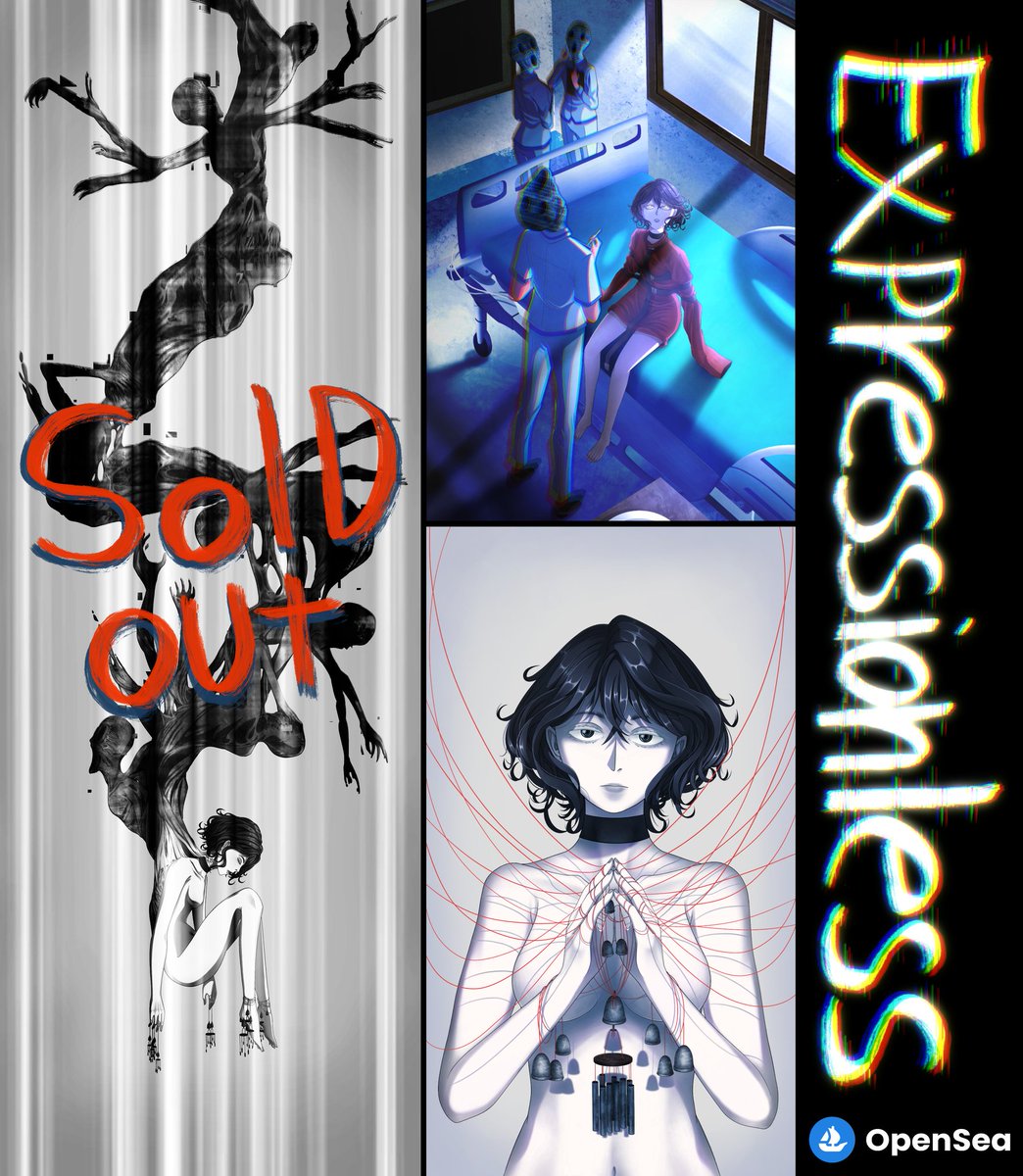 yorukaxlukkuchi's tweet image. Allow me to tell you a stories. And maybe, you will see how phenomenal our minds can be.

Check out "her" stories, and be the witness of "her" archives.

"The Expressionless Series" 🎞

Available archives:

Asylum 💙
0.22 $ETH 

Wind Chimes 🎐 
 0.18 $ETH

opensea.io/collection/the…