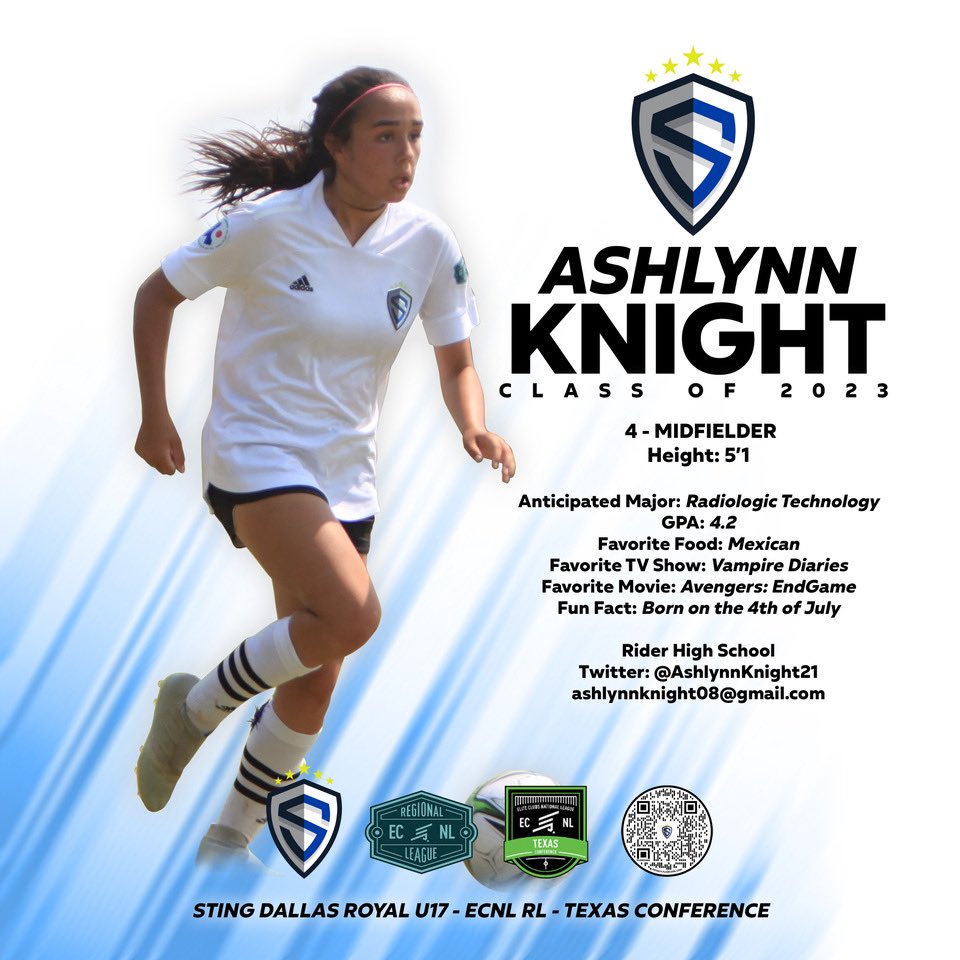 Goal by <a href="/AshlynnKnight21/">ashlynn knight</a>! Assist by <a href="/Allij22Justice/">Allison Justice (Alli J)</a> ! Sting up 3-0!