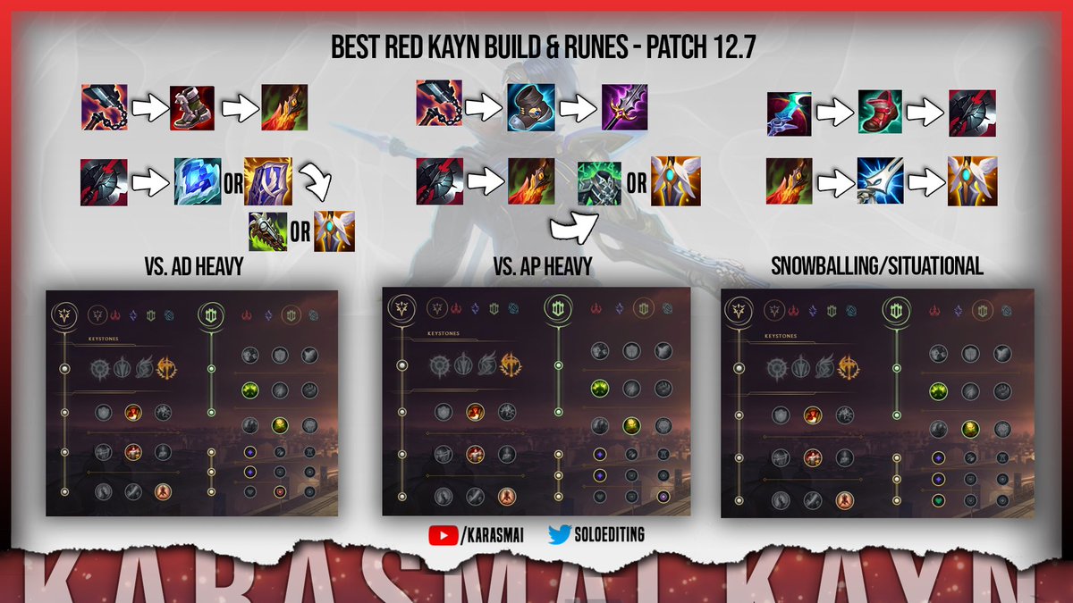 KarasMaii's tweet photo. Be sure to like/RT for your fellow Kayn mains to see :) https://t.co/qtvGNAUBRe