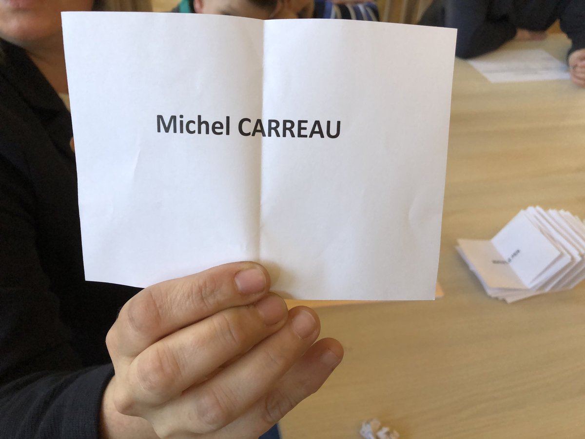 tvtergnier's tweet photo. Lors du dépouillement au bureau 1 de Tergnier un électeur ou un électrice a voté pour que le maire de Tergnier Michel Carreau devienne président de la République. Il y a eu aussi une voix pour René Coty. #election02 https://t.co/6aIXTB12Vr