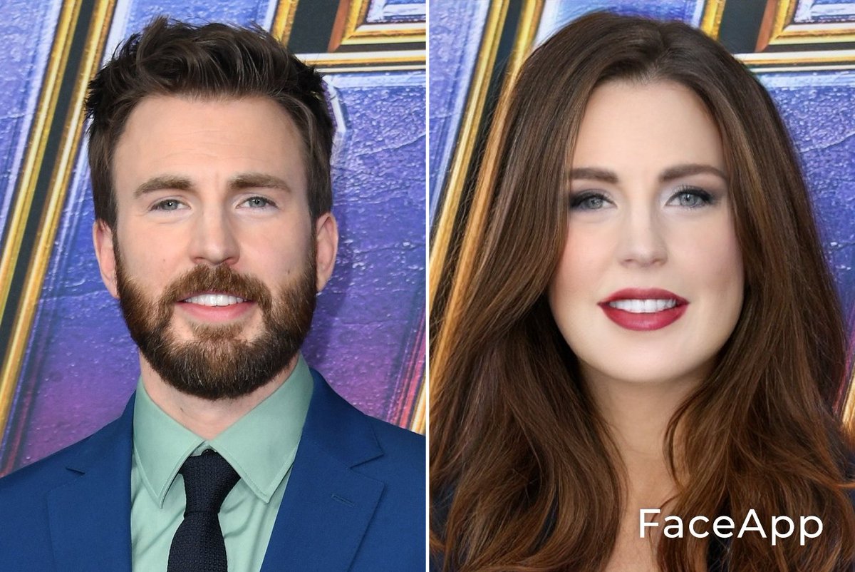 RArmy260's tweet photo. Used #faceapp on @ChrisEvans, @chrishemsworth
#CaptainAmerica #SteveRogers #Thor https://t.co/1UQKfmCpi4