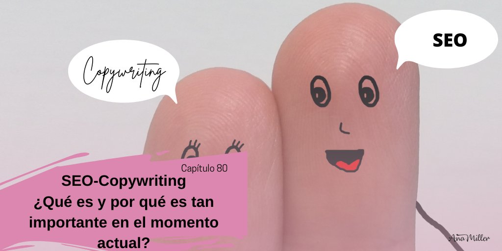 anamillercopy's tweet photo. ¿Utilizas SEO-Copy en tus textos? Hoy en mi #podcast, #ElProgramadeAnaMiller, y también en #YouTube, te cuento qué es y por qué es tan importante esta fusión en el momento actual. ¿Quieres mejorar tus conversiones?
👉 https://t.co/jQl8PWmrRV
👉 https://t.co/itRQe5xURt https://t.co/6s9zD537M4