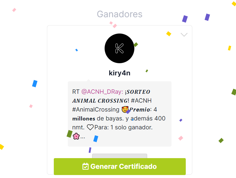 ACNH_DRay's tweet photo. di el ganador en directo @kiry4n  en tiktok y luego estuve regalando bayas. muchas felicidades al ganador y a las demas gracias por venirrr <3 https://t.co/dTcAhT7nHM