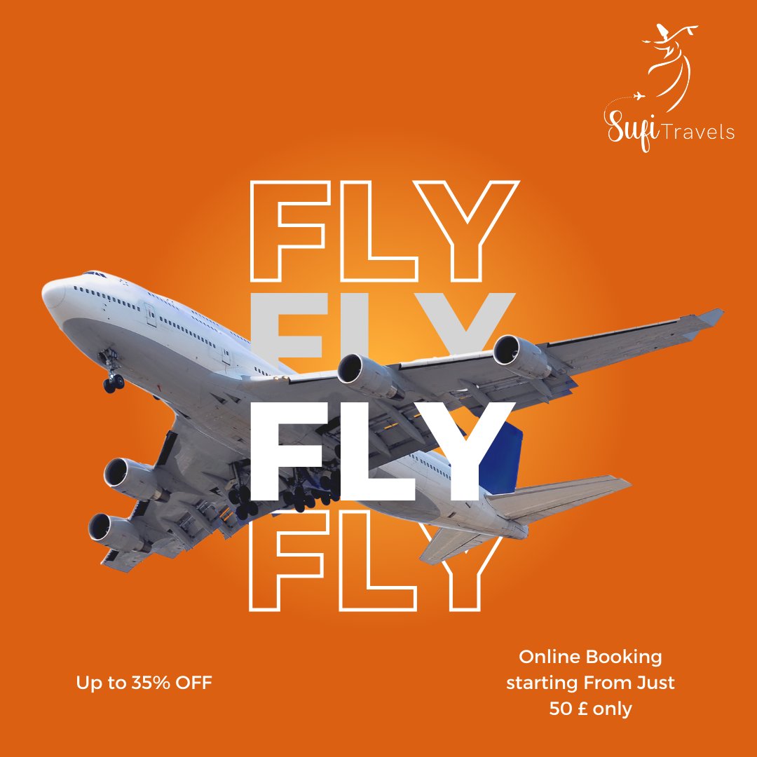 sufi_travels2's tweet image. What are your Summer Plans? 
Talk to Our Agent and make it happen in very reasonable fares✈️🚀🏖
Try the world with Sufi Travels.