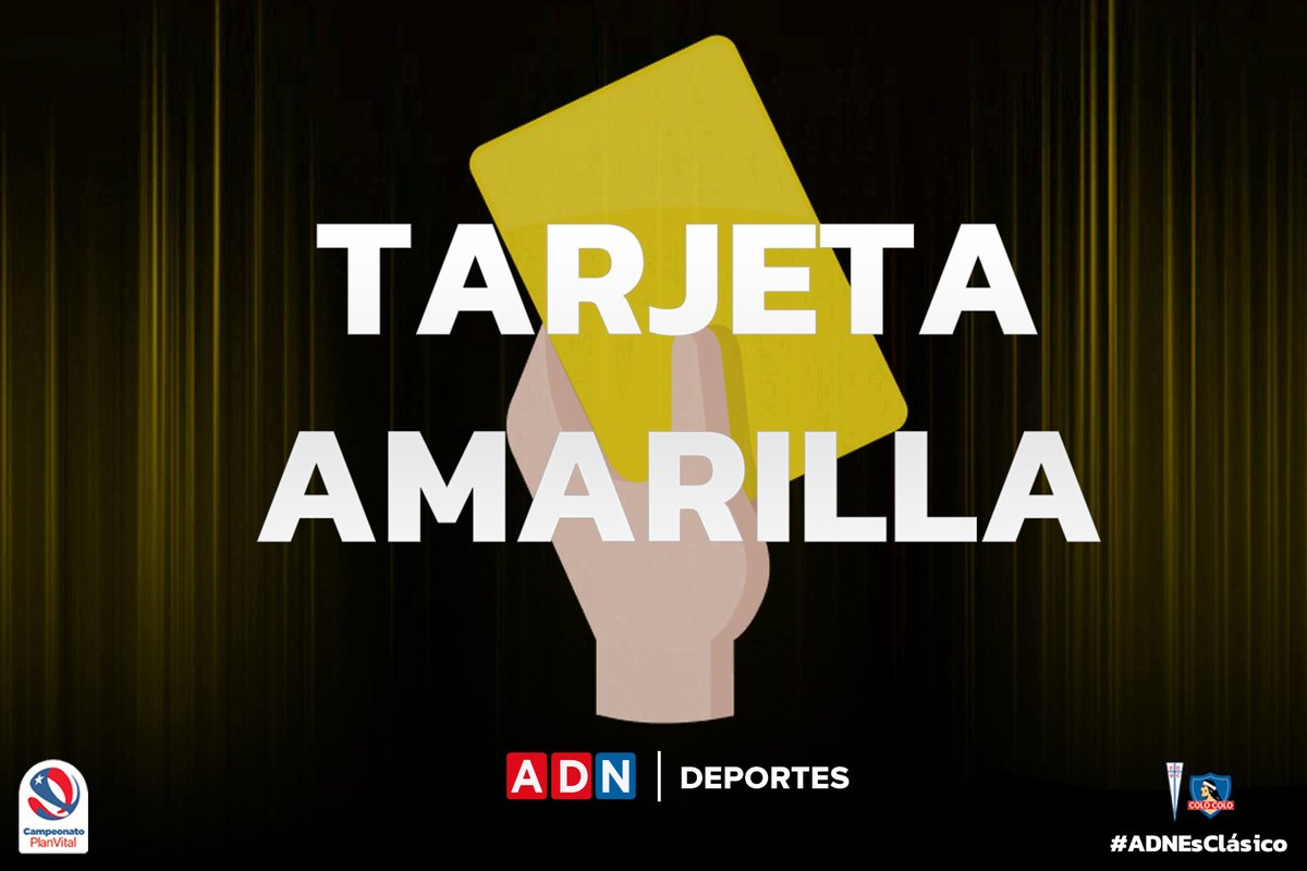 adnradiochile's tweet photo. ⚽ EN VIVO | ⏱ 69' Amarilla en Colo Colo. Óscar Opazo se gana la cartulina en el "popular".
⚪ Universidad Católica: 1
⚫ Colo Colo: 0
👉 https://t.co/fx0PcWVQ06 #ADNEsClasico https://t.co/DeWUpU4B5Q