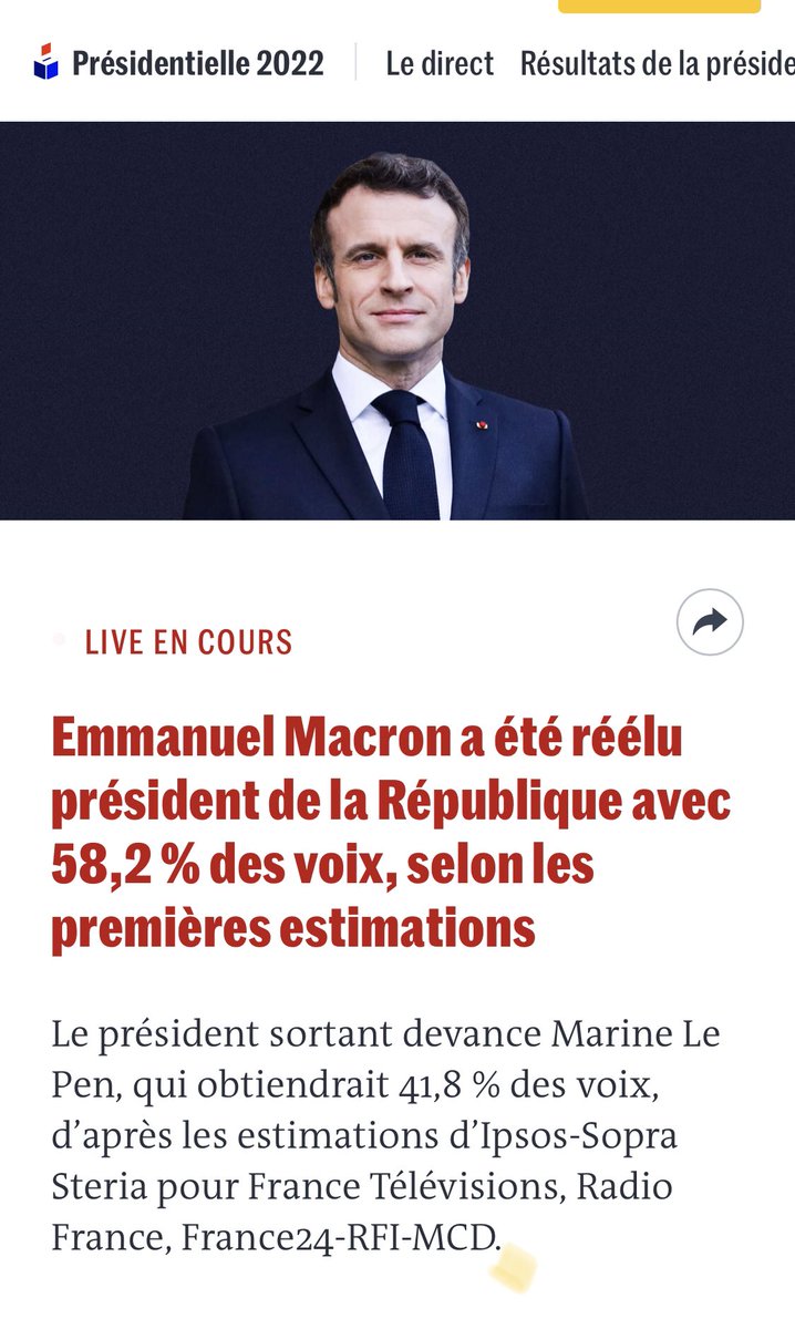 robertoluisetto's tweet image. #presidentielles2022 #Macron ✌️✌️