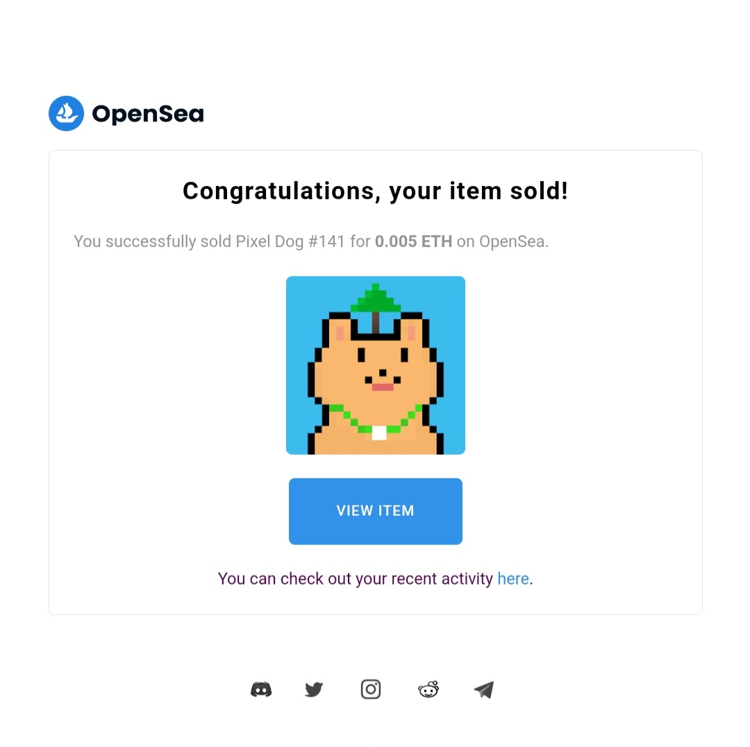 Pixel Dogs #141🐶 SOLD🔥
Thanks to the new owner and welcome to the club. More pixel dogs are on the way.🚀🤗
<a href="/opensea/">OpenSea</a>
.
.
.
#NFT #NFTs #NFTCommmunity #NFTMarketplace #Polygon #PolygonNFT #NFTshill #nftcollector #OpenSeaCollection #opensea