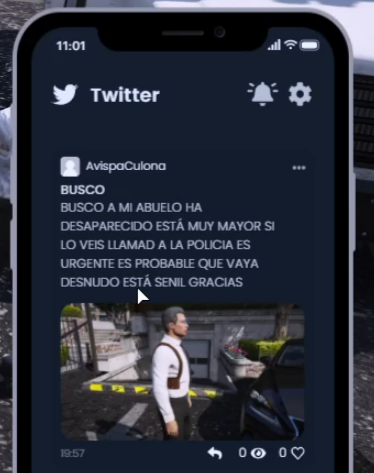 InfoAuron's tweet photo. Buscamos al abuelo https://t.co/JwdaSAPq2n