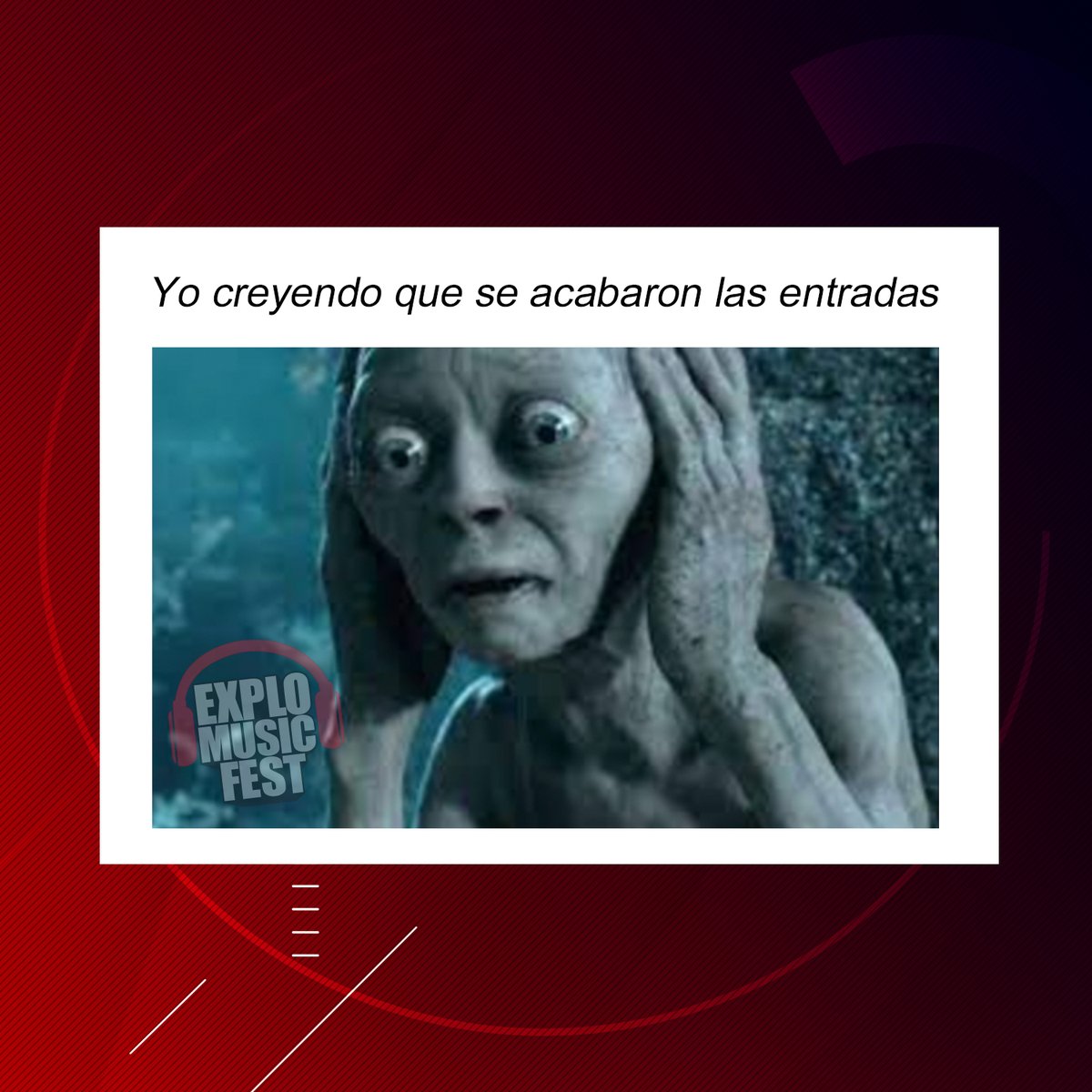 Todavía tenemos entradas, apresúrate para adquirir la tuya 🔥 
Platea y palco Q200 en fraterticket.com y en Fráter Librería. 
No te quedes fuera de #Explo2022 🎧🎶