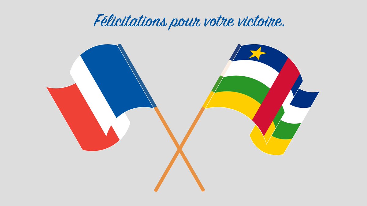 Félicitations pour votre victoire aux élections présidentielles françaises @emmanuelmacron!

J'y ajoute mes vœux les meilleurs de bien-être et de réussite dans l'exercice de vos éminentes charges au service du peuple Français. 1/2