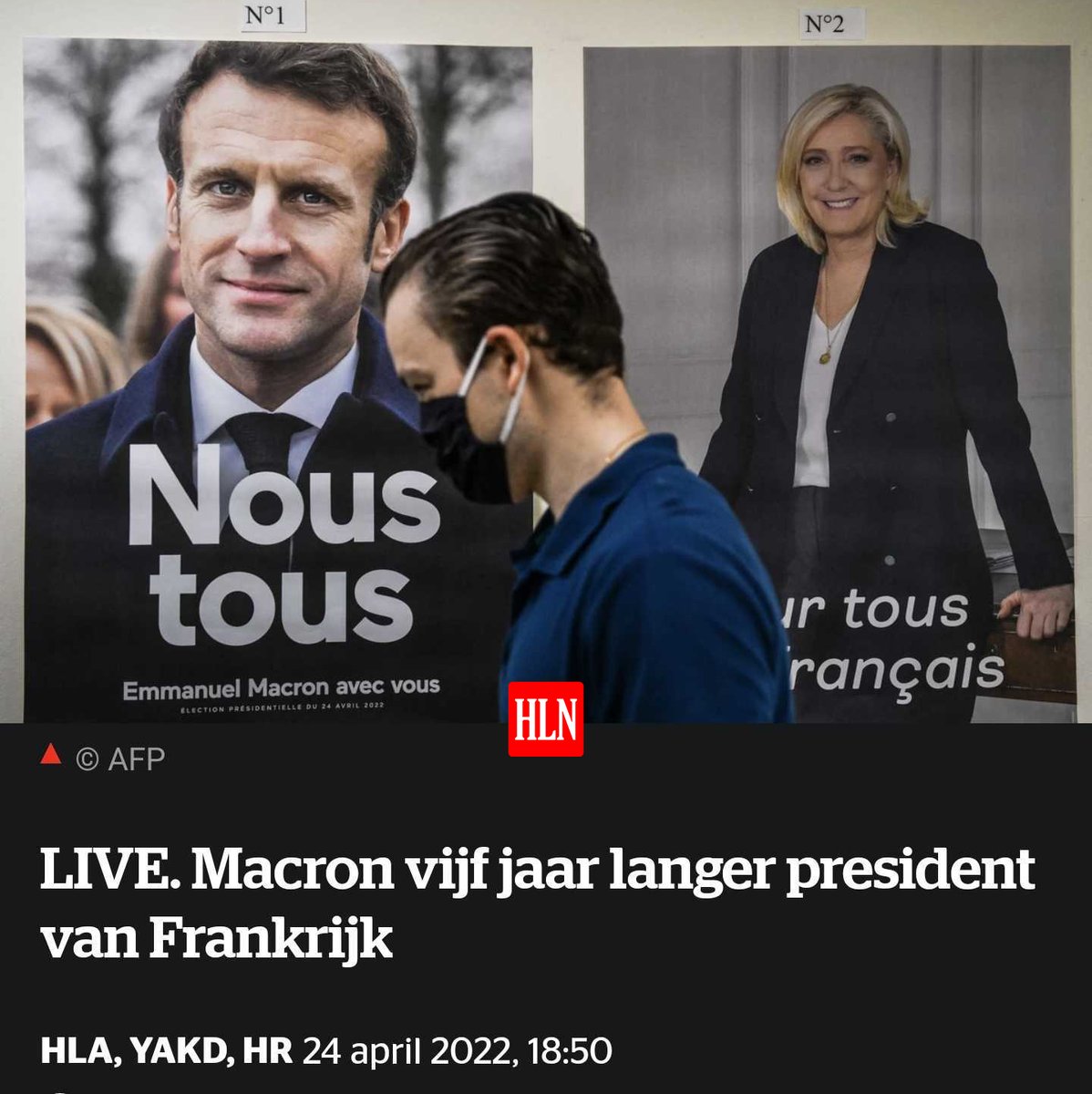 Conner Rousseau (@conner_rousseau) on Twitter photo Félicitations <a href="/EmmanuelMacron/">Emmanuel Macron</a> !
Dit is een belangrijke overwinning.
Voor een progressief Frankrijk.
Voor een sterk Europa.
Voor vrede in Oekraïne.
Samen zijn we sterk. Félicitations <a href="/EmmanuelMacron/">Emmanuel Macron</a> !
Dit is een belangrijke overwinning.
Voor een progressief Frankrijk.
Voor een sterk Europa.
Voor vrede in Oekraïne.
Samen zijn we sterk.