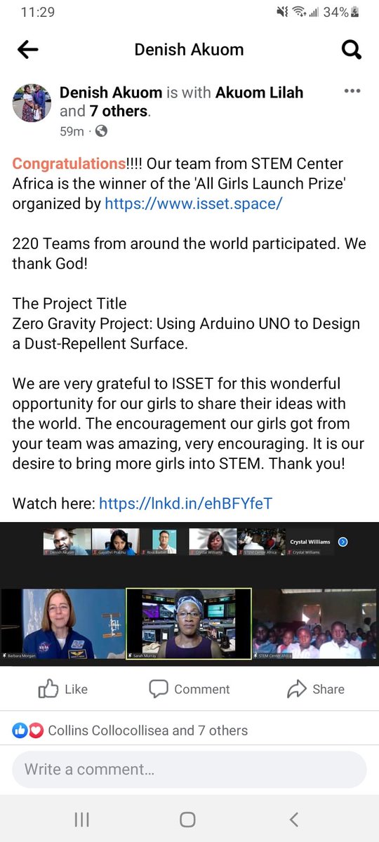 STEMCenterAfric's tweet photo. We did it! https://t.co/BdHZxB76Fn
