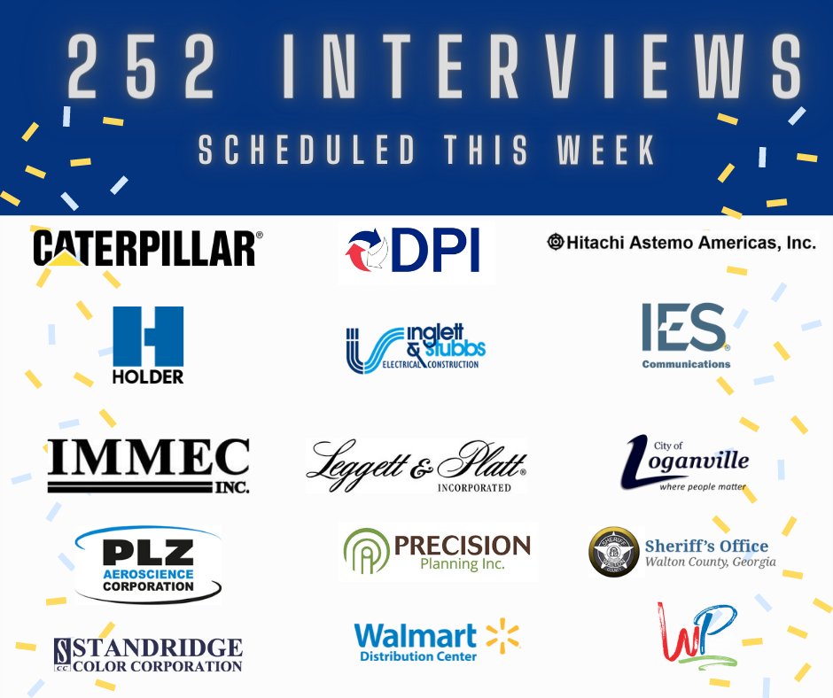 Looking forward to the 252 interviews scheduled THIS WEEK for graduating high school seniors in partnership with @SSAWalton Stay tuned for number of employment offers before graduation. #greatlocalcareers