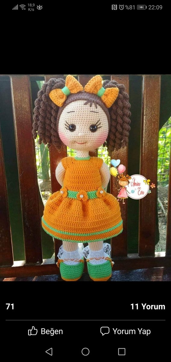 NesminK's tweet photo. Amigurumi Loliş Bebek..
Sipariş~Bilgi>Dm
#instagramroniyaasmin

#Amigurumi #Oyuncak #Hobi #bebek #ALTvGS #Yargı 
#BugünGünlerdenGalatasaray #aksesuar @1905im__ben @GencFilozof72 https://t.co/EgysvL5LJk