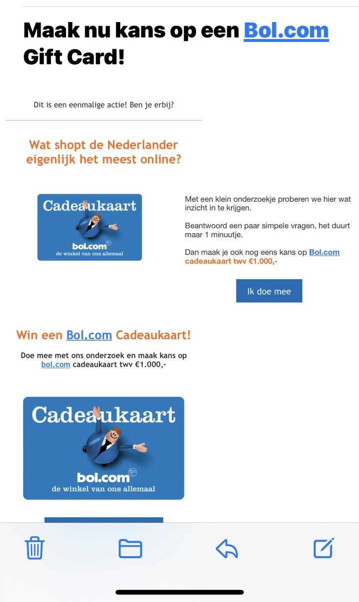 mjdp74's tweet photo. Goedenavond @bol_com denk dat dit oplichting is ?? https://t.co/4iEh63WJJo