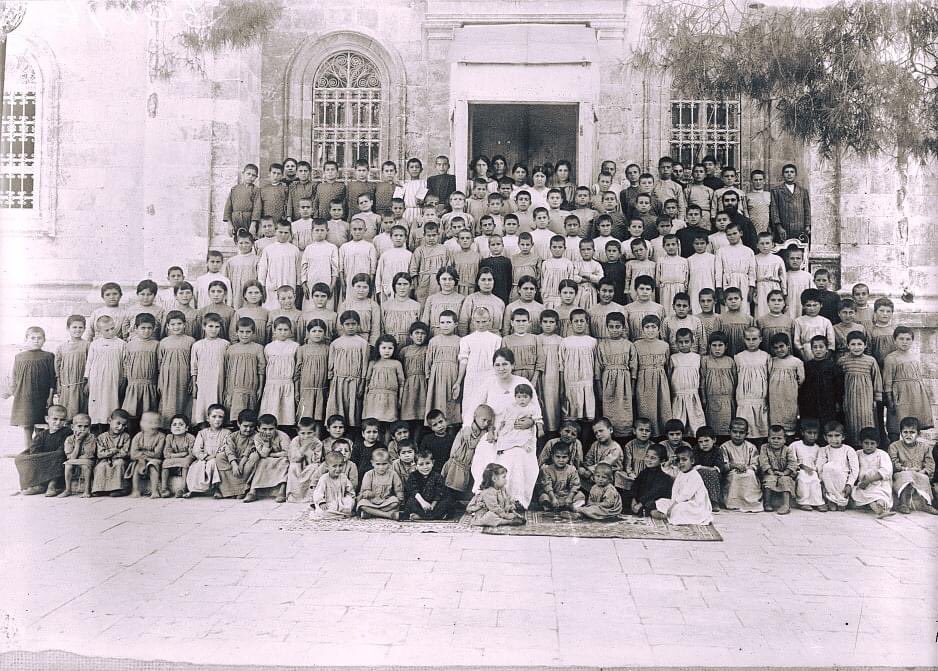 Orphans of the #ArmenianGenocide  
#Jerusalem 1918