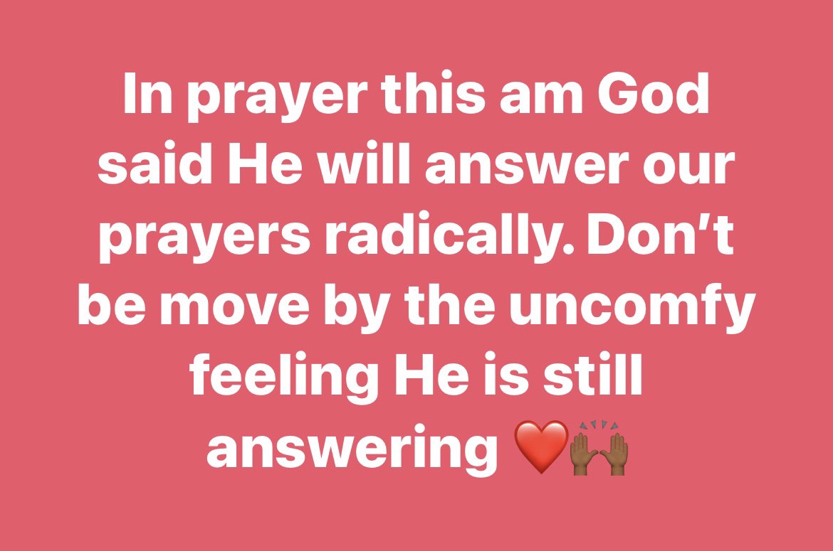 He is moving! Don’t be moved by the how! G L O R Y! 🙌🏾❤️
#myFather #waymaker #loverofmysoul