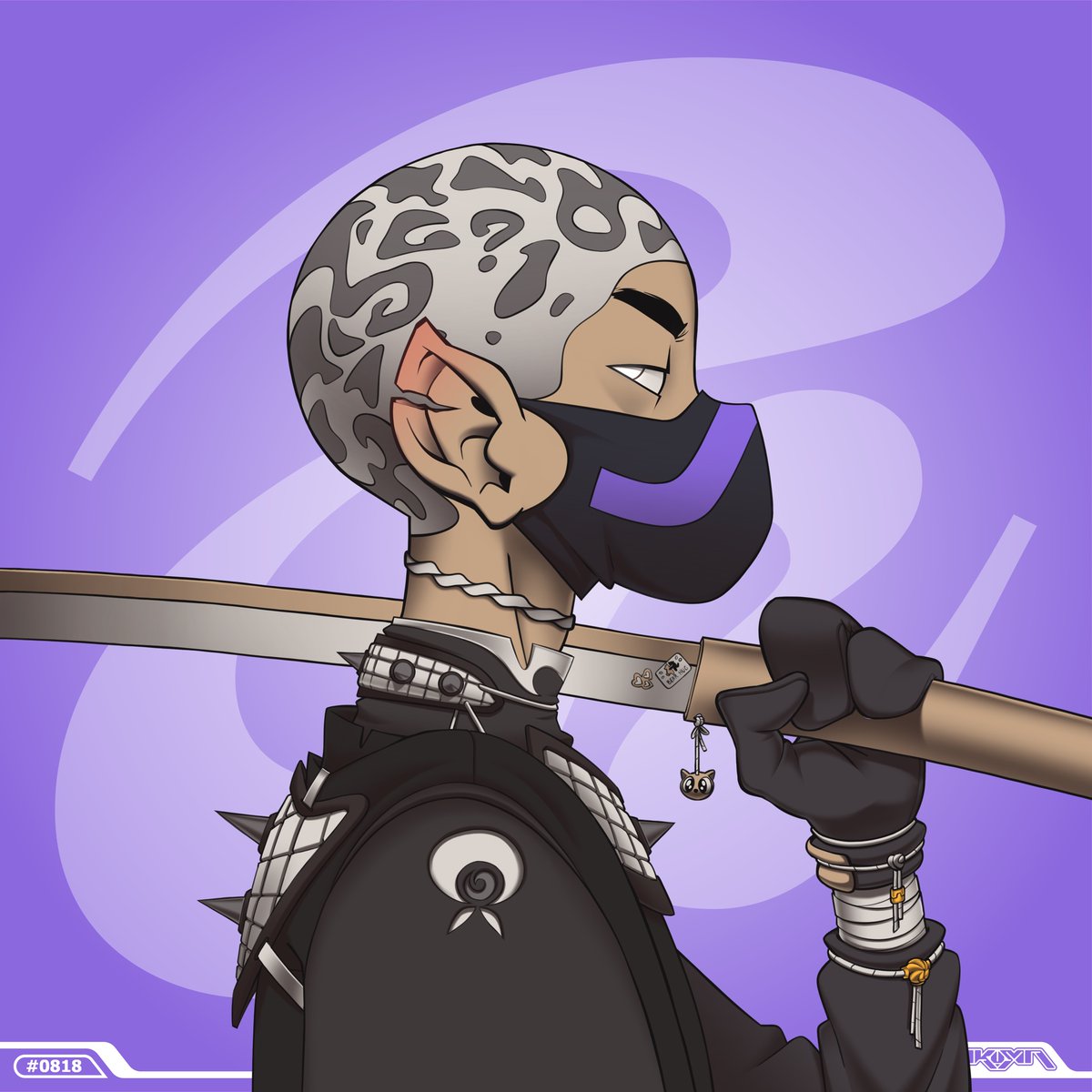 brainborne's tweet photo. Well - in honor of receiving new followers from the immortal #AkumaGang…I had to find PurpRiddler and BlueBoy a strong woman to guide them. Welcome, Veronica. 

@AkumaOrigins #AkumaOrigins https://t.co/eIQ9oMk1Re