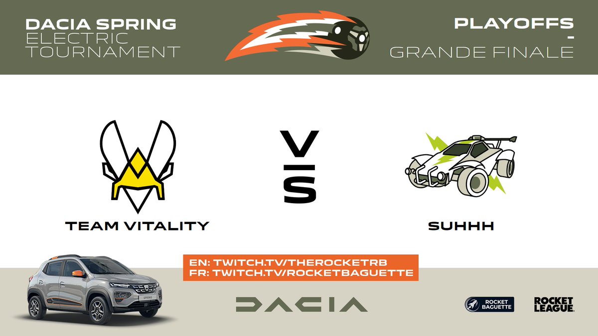RocketBaguette's tweet photo. ๐ด Le BRACKET RESET est obtenu par la @TeamVitality ! ๐
C'est parti pour le second bo7 face aux #SUHHH ! ๐ช
๐๏ธ @BachiFM_ & @Razorback_RL
๐ #SpringElectricTournament
๐ซ๐ท https://t.co/UkpK5KmsRZ
๐ฌ๐ง https://t.co/iePCcVwoKH https://t.co/ylk3NHcKtN