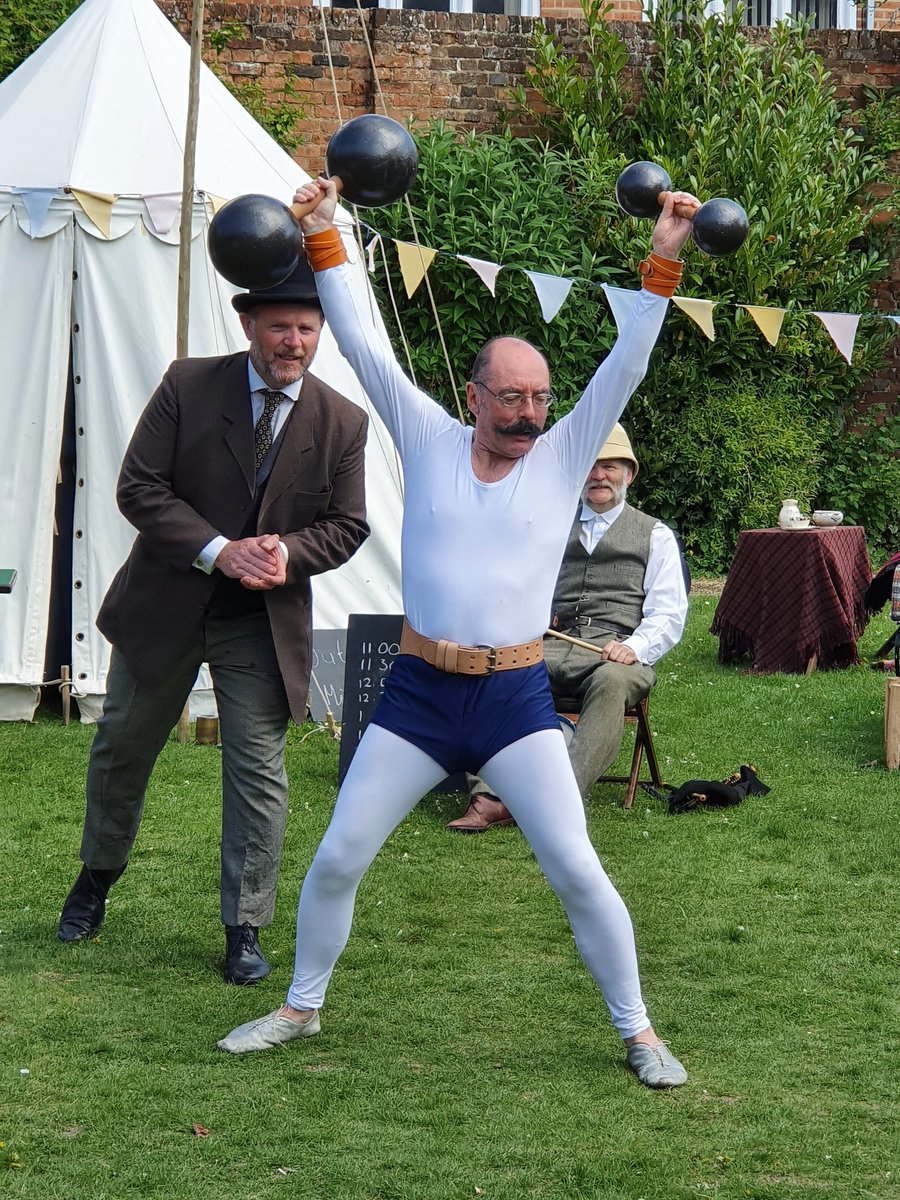Discover Bucks Museum (@bucksmuseum) on Twitter photo Dr Melfords Travelling Circus strong man routine today at <a href="/aylesburytc/">Aylesbury Town Council</a> Victorian Fayre in our Museum Garden. Just hilarious! Dr Melfords Travelling Circus strong man routine today at <a href="/aylesburytc/">Aylesbury Town Council</a> Victorian Fayre in our Museum Garden. Just hilarious!
