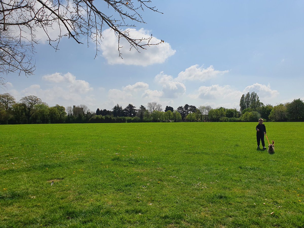 Beautiful spring afternoon in Shenley Church End today - you can just see the church peeping through the trees on the left
#LoveMK
<a href="/scenesfromMK/">scenesfromMK</a>